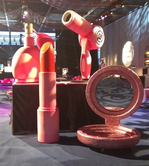 giant perfume bottle prop